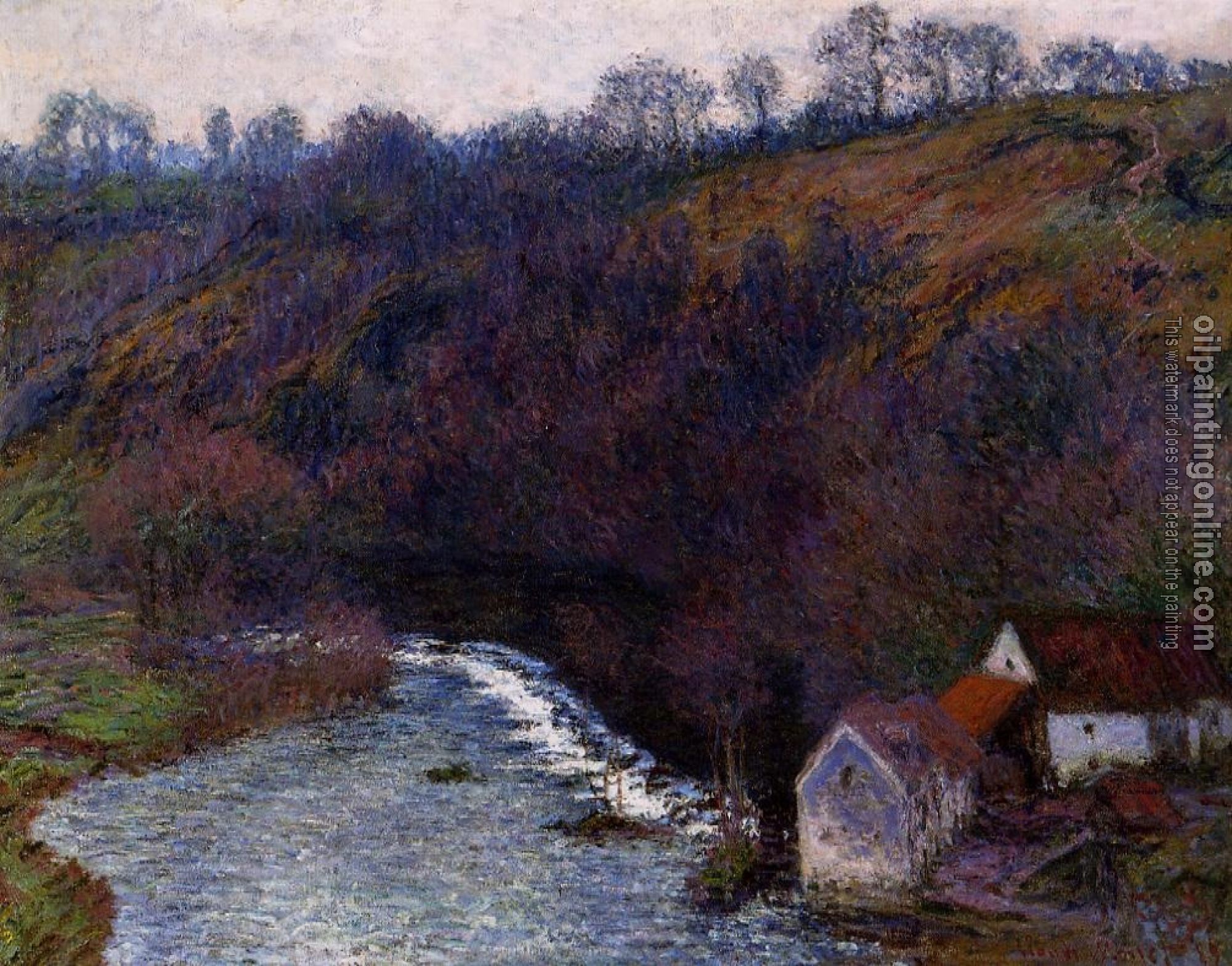 Monet, Claude Oscar - The Mill at Vervy